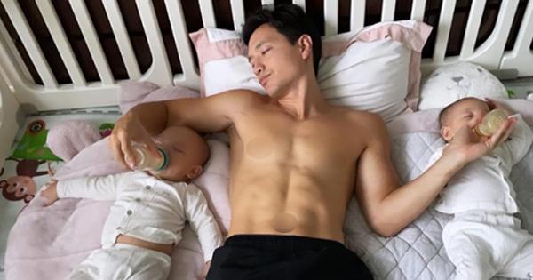 Hà Hồ đăng ảnh Lisa, Leon ti sữa nhưng Kim Lý mới là người chiếm spotlight