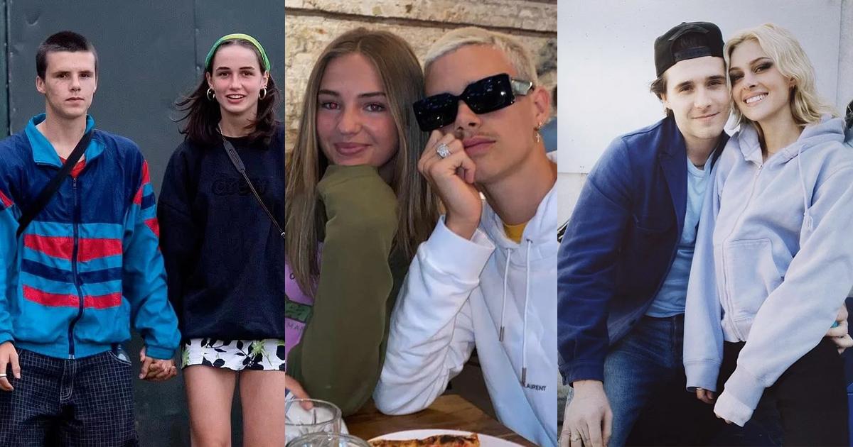 Nhan sắc ba con dâu tương lai nhà David Beckham
