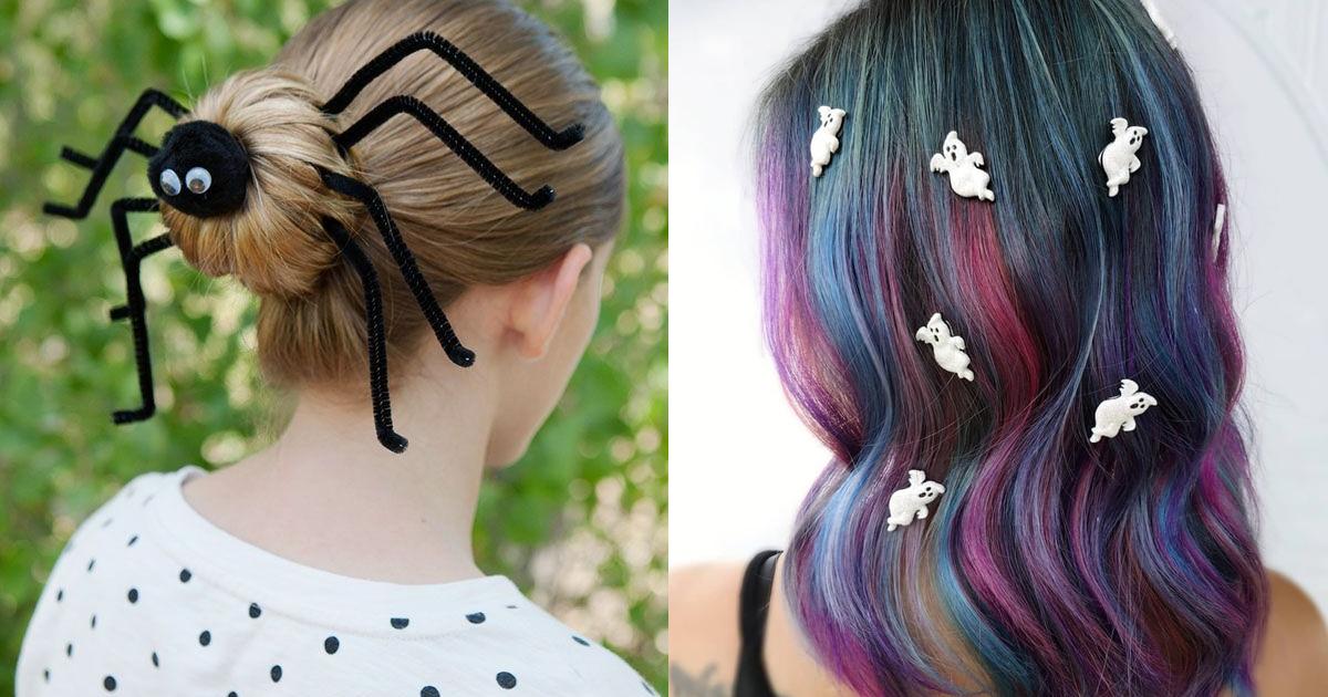 5 kiểu tóc Halloween đơn giản chỉ tốn của bạn 5 phút thực hiện