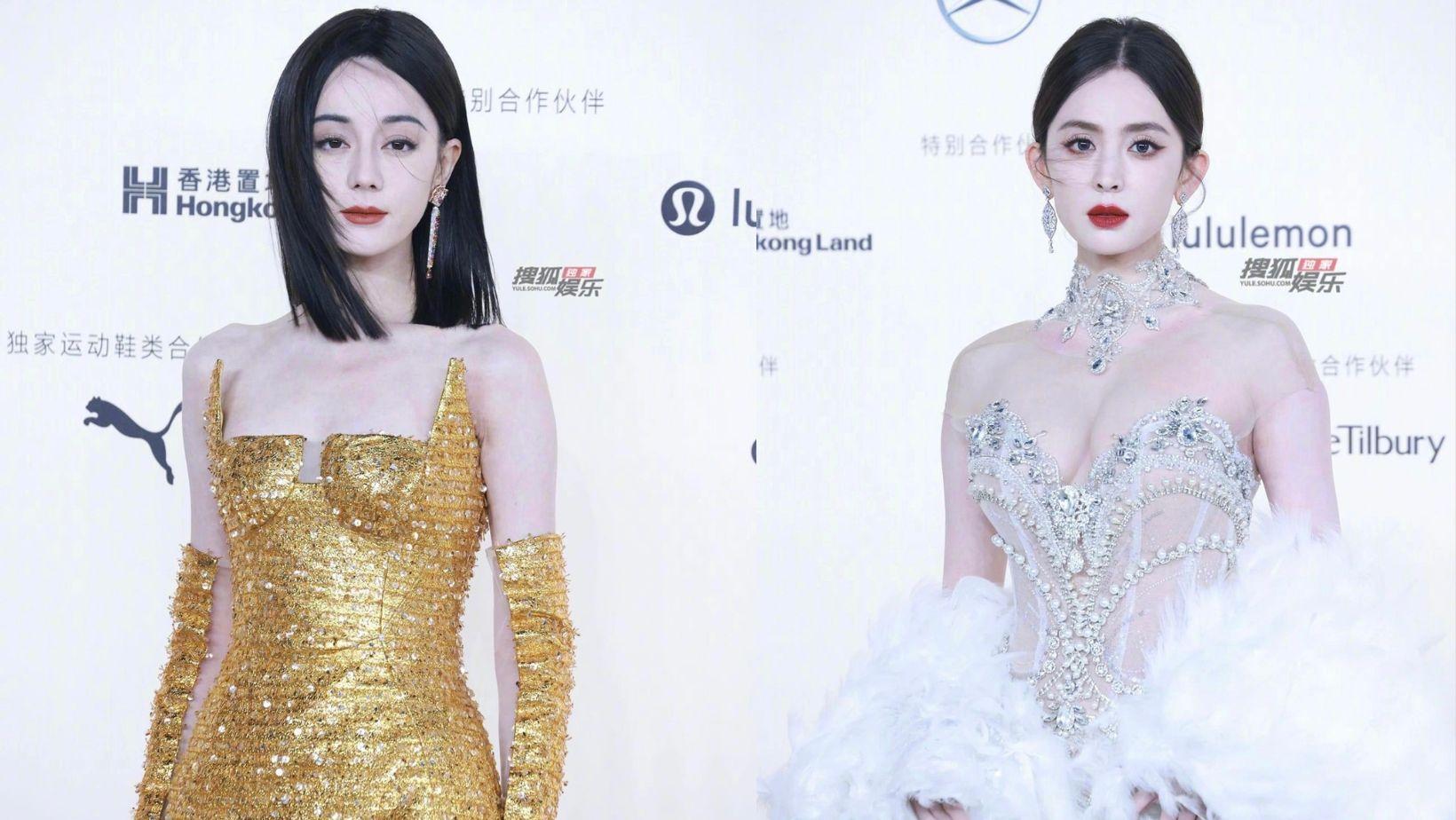 Màn đọ sắc "một 9 một 10" tại sự kiện Vogue của Địch Lệ Nhiệt Ba và Cổ Lực Na Trát