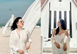 Loạt trang phục khiến Bảo Thy trải qua "9 tháng 10 ngày" mà chẳng fan nào hay biết