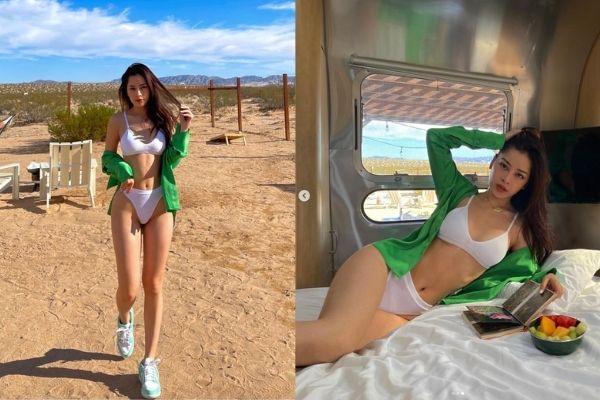 Chi Pu mặc bikini tại Mỹ "hot" đấy, nhưng trước đây cô nàng từng "cháy" gấp nhiều lần khi ở Việt Nam