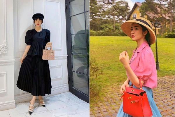 Sau khi gả vào hào môn, Hòa Minzy mạnh tay sắm sửa hàng tỉ đồng tiền túi xách