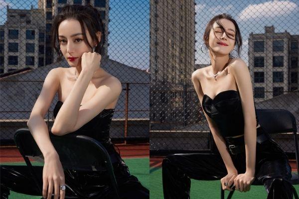 Địch Lệ Nhiệt Ba lên đồ "nóng hừng hực", giữa mùa đông vẫn làm Weibo Trung chao đảo