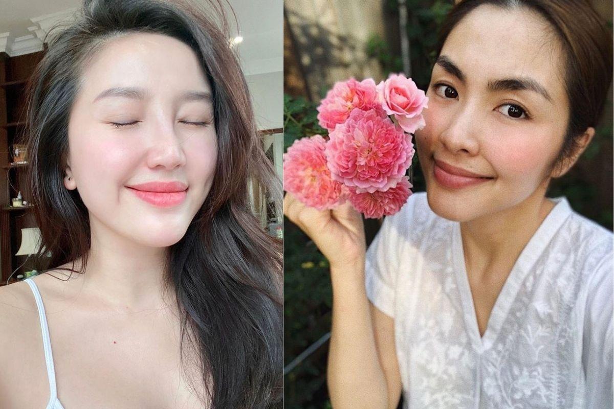 Làn da trong suốt như soi gương sau tẩy trang của sao Việt, Hà Tăng U40 vẫn đẹp ngỡ ngàng