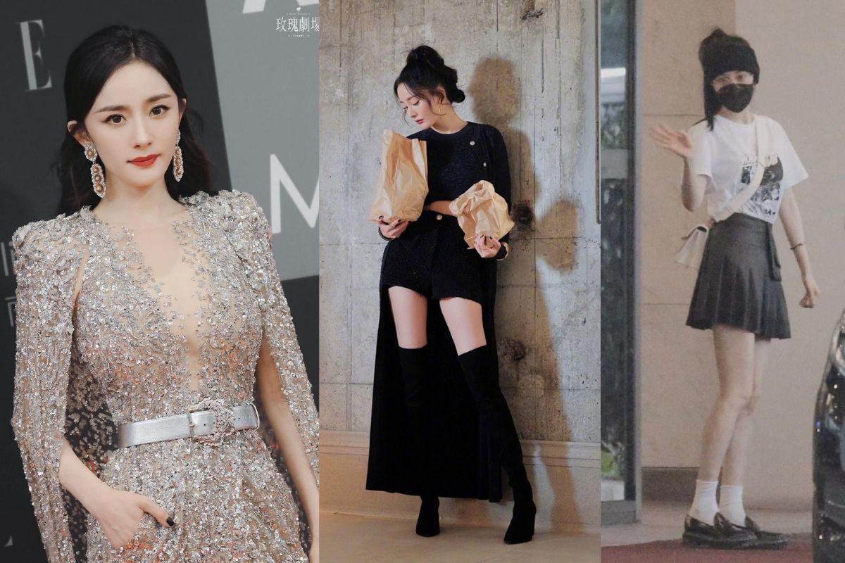 Không hở bạo, Dương Mịch vẫn khoe trọn eo thon, ngực khủng nhờ một kiểu áo ai cũng có