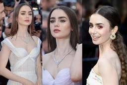 MXH bỗng nóng trở lại khoảnh khắc đẹp "mê hoặc" của Lily Collins ở Liên hoan phim Cannes 2017