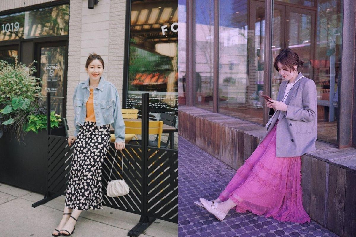 4 cách mix chân váy dài với áo khoác cực xinh trong những ngày đông có nắng