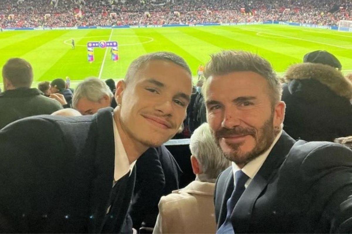 David Beckham 46 tuổi vẫn sở hữu visual bừng sáng, giật hết spotlight của quý tử Romeo