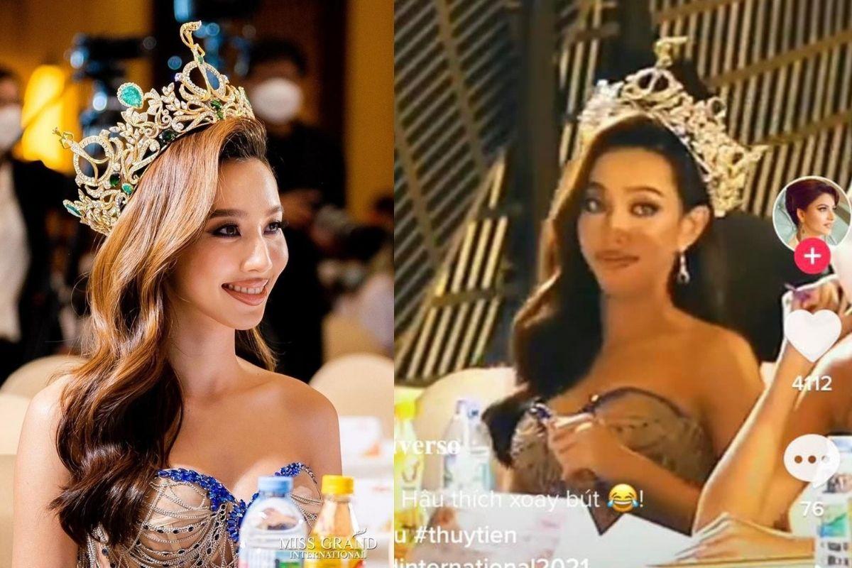 Netizen lắc đầu khó hiểu: Điều gì đang xảy ra với đôi môi sưng vù của Hoa hậu Thùy Tiên?