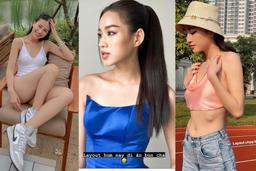 Đẹp mọi lúc mọi nơi: Đỗ Thị Hà lồng lộn ăn bún chả, nhiều Hoa hậu, Á hậu mặc váy dạ hội đi đổ rác