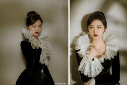 "Đệ nhất mỹ nhân Bắc Kinh" Cảnh Điềm ăn mặc kín bưng mà visual vẫn khiến netizen ngây ngất