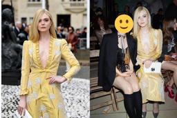Trắng như Bạch Tuyết nhưng Elle Fanning vẫn bị mỹ nhân châu Á này lấn lướt khi chụp chung