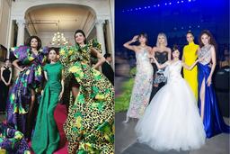 Cao 3 mét bẻ đôi nhưng Hoà Minzy vẫn tự tin đứng cạnh toàn Hoa hậu, Siêu mẫu