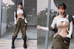 Tham gia thi Hoa hậu mà hot tiktoker Lê Bống vẫn nghiện khoe thân trên MXH