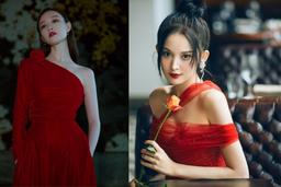 Sao Hoa ngữ hoá đoá hồng rực rỡ, kiêu sa trong trang phục màu đỏ: Bí quyết nằm ở đôi môi