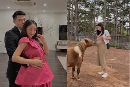 Làm vợ thiếu gia tập đoàn may mặc, Salim "bụng vượt mặt" vẫn đẹp mọi nơi, mọi lúc