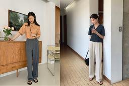 Gái xinh Hàn Quốc chứng minh dép xăng đan (sandal) + quần âu là "sang - xịn - mịn" nhất công sở