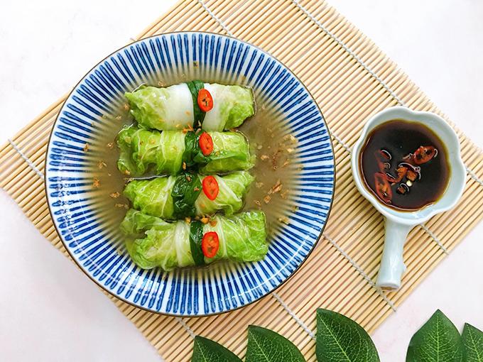 Cách làm cải thảo cuộn tôm cá lạ miệng để đổi gió cho bữa cơm cuối tuần