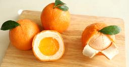 Ông bố Hà Nội hướng dẫn cách làm bánh phô mai thạch cam đẹp như cam thật