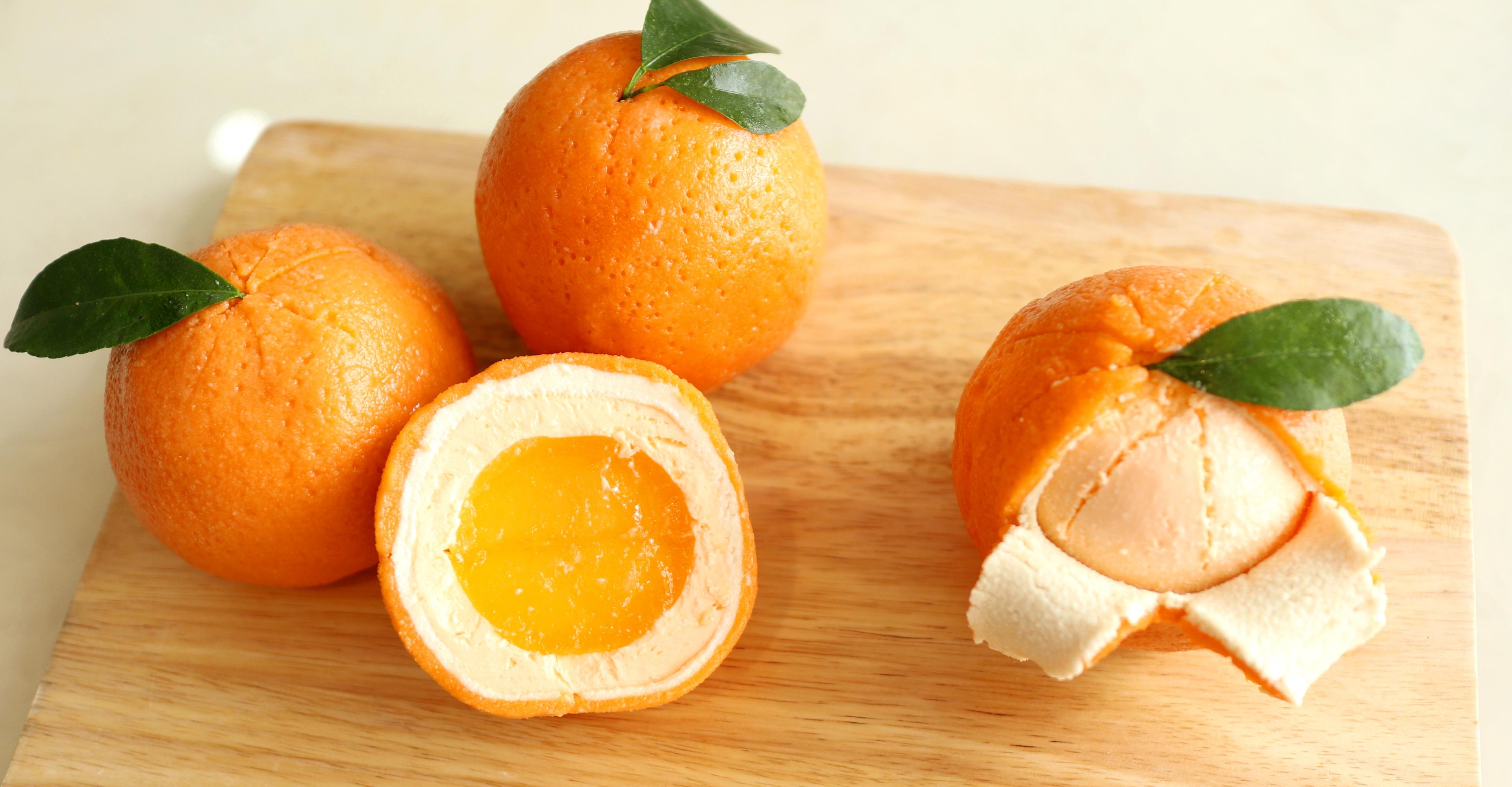 Ông bố Hà Nội hướng dẫn cách làm bánh phô mai thạch cam đẹp như cam thật