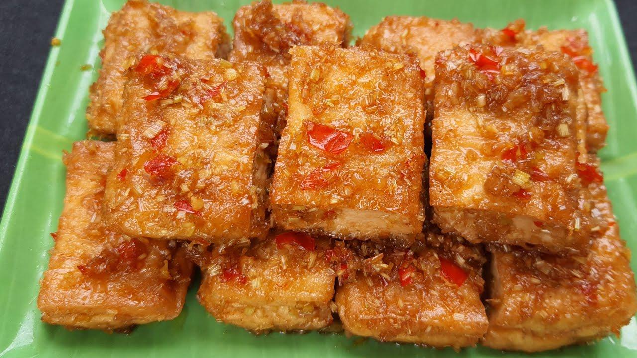 Cách làm đậu hũ kho sả ớt, dù ăn mặn hay ăn chay cũng đều đưa cơm vô cùng