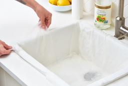 Bồn rửa bát sáng bóng với 5 bước làm sạch siêu đơn giản