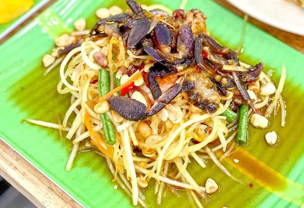 Gỏi đu đủ Thái, món ăn đang khiến người Sài Gòn mê tít