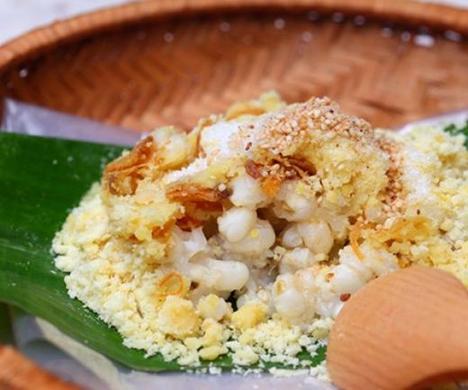 Xôi lúa - món xôi dân dã gói cả hương vị ruộng đồng của đất Hà Thành