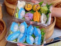 Ngon miệng, đẹp mắt với món dimsum có màu xanh đậu biếc ở quận 4