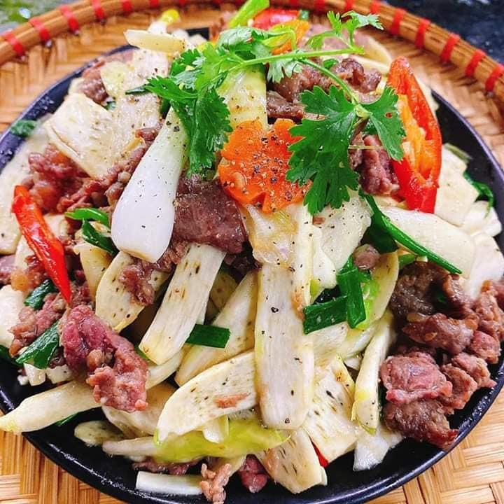 Cách làm củ niễng xào thịt bò và củ niễng xào trứng bất bại