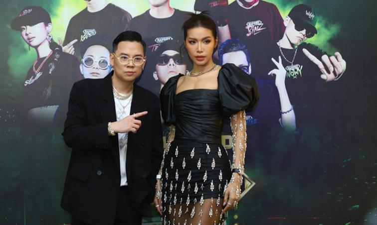 Rapper Andree tiết lộ mối quan hệ "trên bạn, dưới yêu" với siêu mẫu Minh Tú