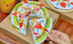 Khám phá món pizza trái cây kem cheese độc đáo tại Sài Gòn