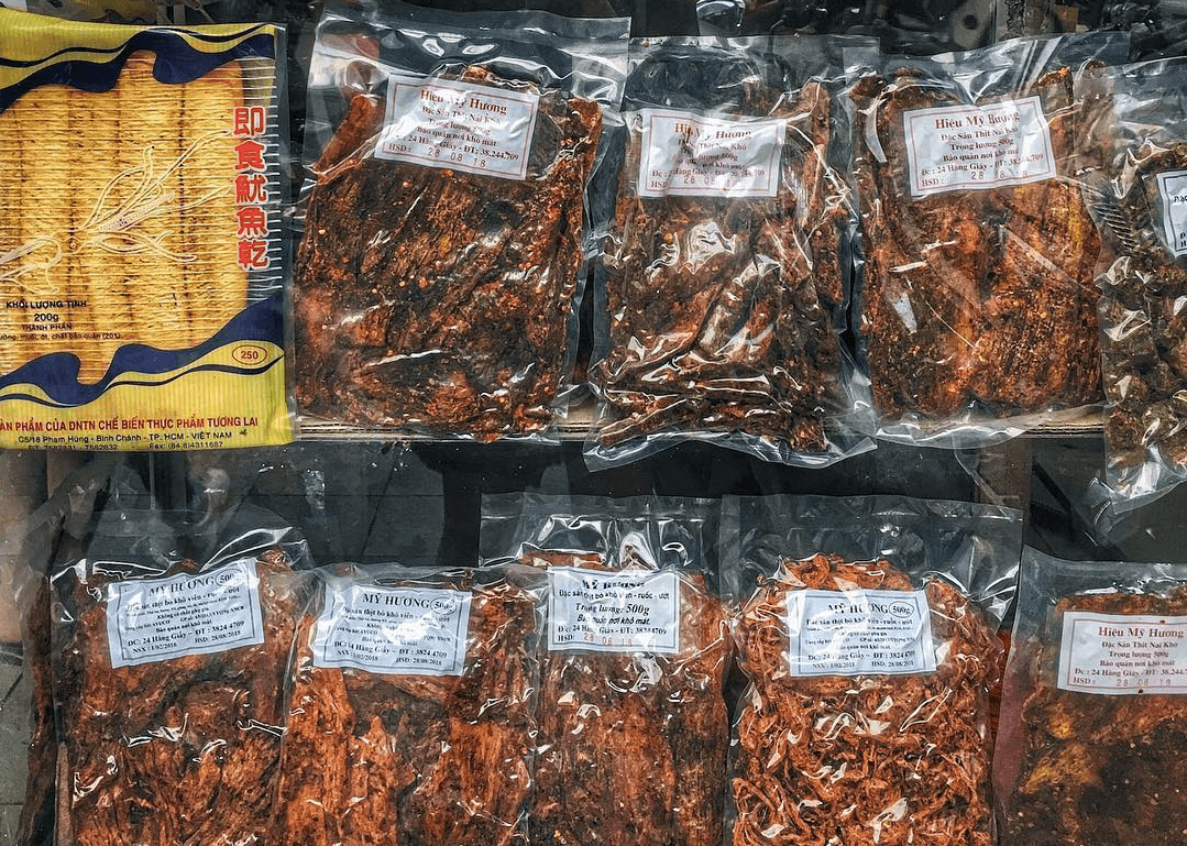 3 địa chỉ thịt bò khô ngon ở Hà Nội mua đãi khách Tết ai cũng tấm tắc khen