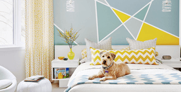 5 ý tưởng sơn tường từ đơn giản đến độc đáo cho căn phòng bừng sức sống