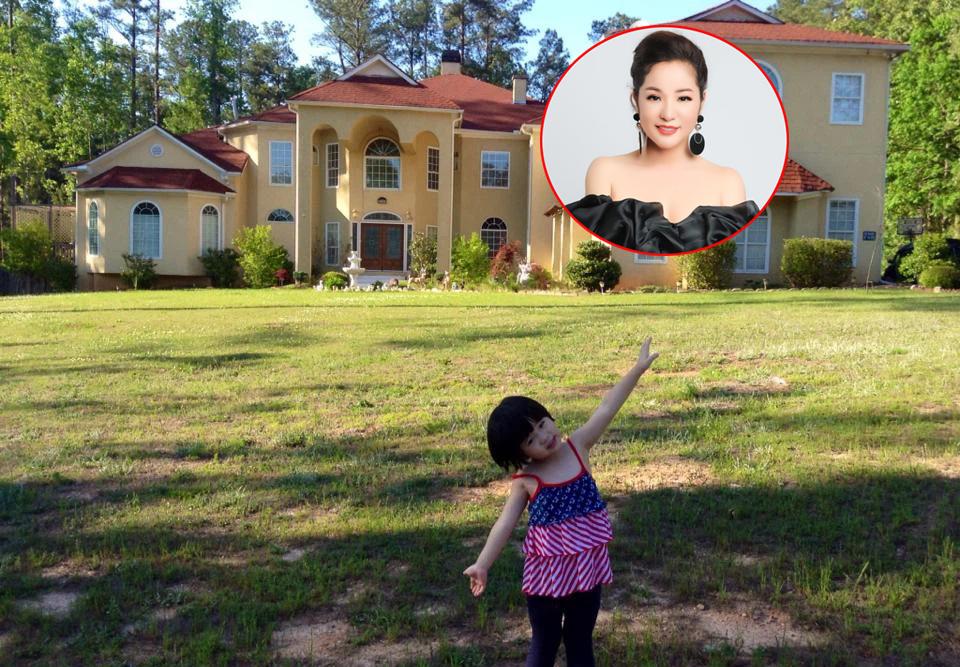 Căn biệt thự có 112 cửa sổ và ngập hoa lá của nghệ sĩ hài Thúy Nga tại Mỹ
