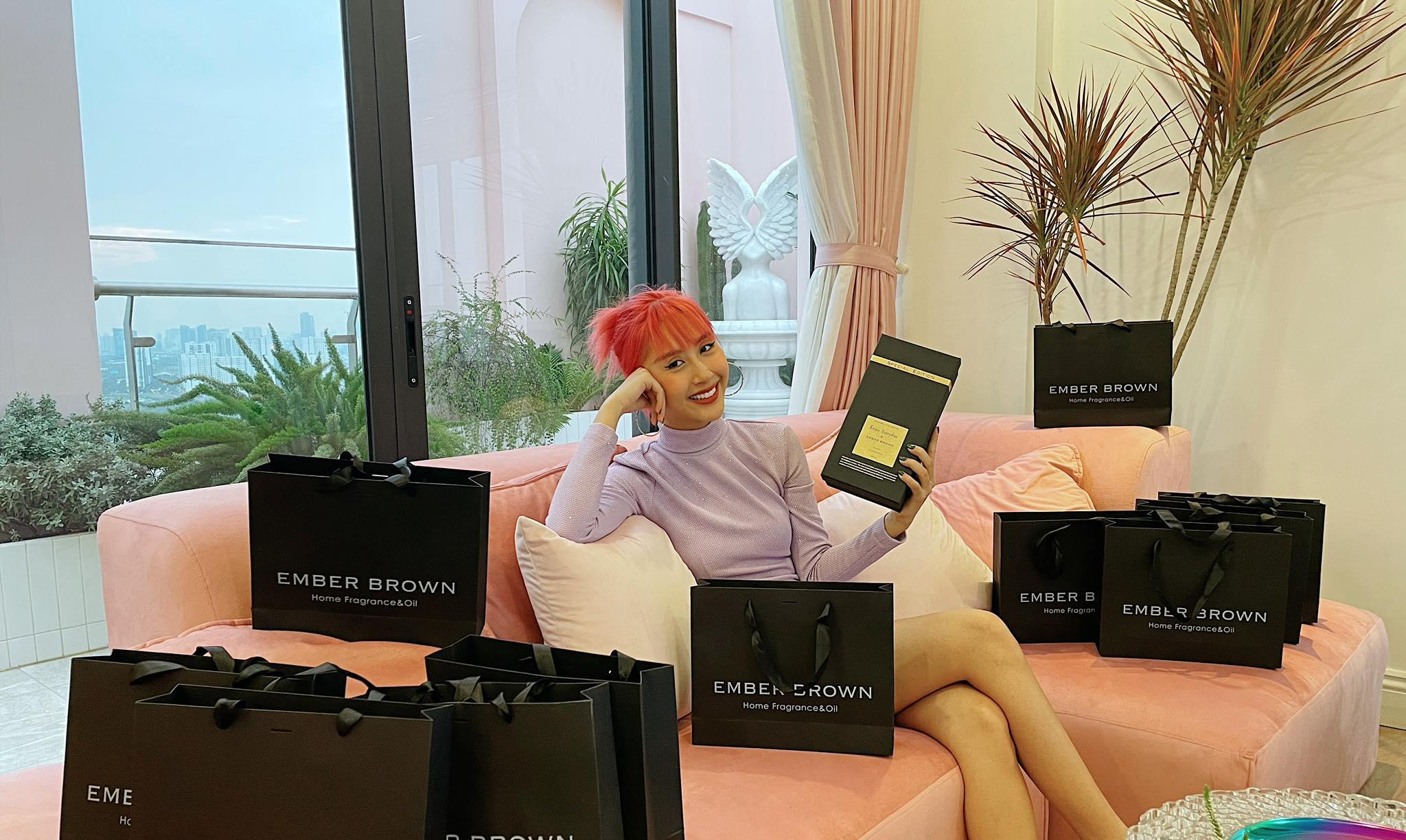 Căn penthouse 7 tỷ "ngọt như kẹo", đầy ắp góc sống ảo của Quỳnh Anh Shyn