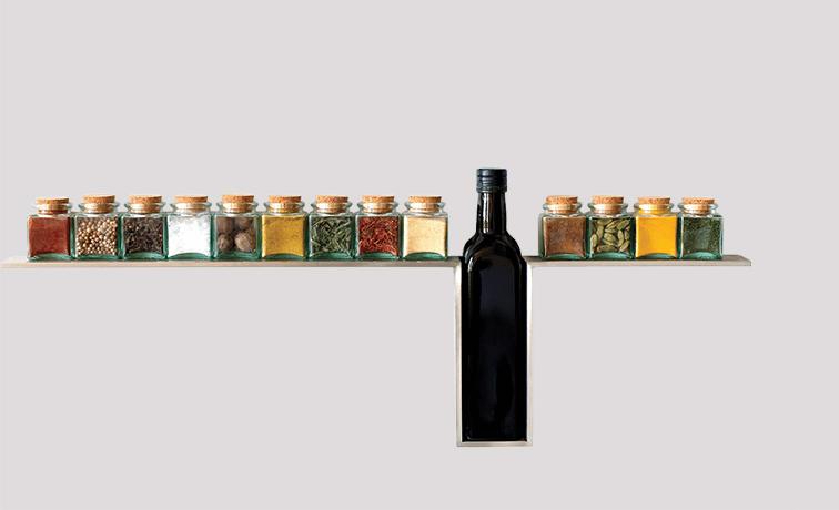 9 thiết kế kệ đựng gia vị sáng tạo cho phòng bếp không chỉ gọn mà còn đẹp