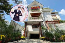 Căn biệt thự ngập tràn sắc hoa diễn viên Quý Bình và bà xã doanh nhân ở Q.7