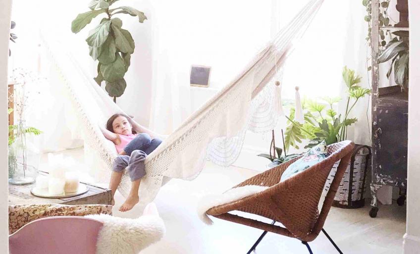 Võng treo, cách mang "thiên đường" nghỉ ngơi duyên dáng vào không gian sống
