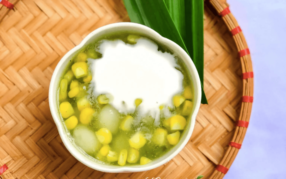 Công thức làm chè bắp lá dứa cực ngon cho cả gia đình
