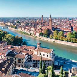 Verona, thành phố của Romeo và Juliet, của tình yêu và sự lãng mạn!