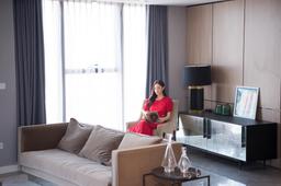 Căn penthouse Lương Thuỳ Linh mua ở tuổi 21: Rộng 130m², view nhìn toàn Hà Nội