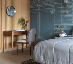 Căn hộ 2 phòng ngủ ở tầng áp mái ghi điểm với thiết kế nội thất sang chảnh