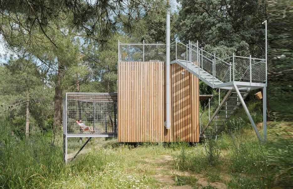 Ngôi nhà tí hon nhưng thiết kế thông minh nên cái gì cũng có