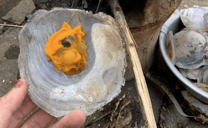 Cháo điệp đỏ, món ngon dân dã của vùng đất hoa vàng, cỏ xanh Phú Yên