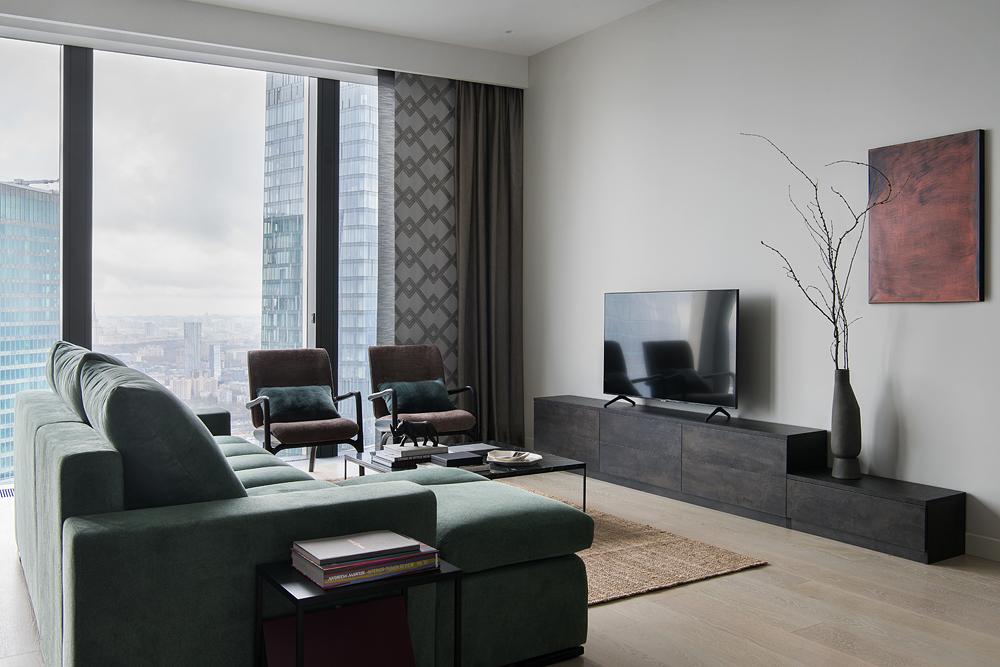 Căn hộ 110m² sang chảnh ở toà nhà chọc trời của quý ông độc thân