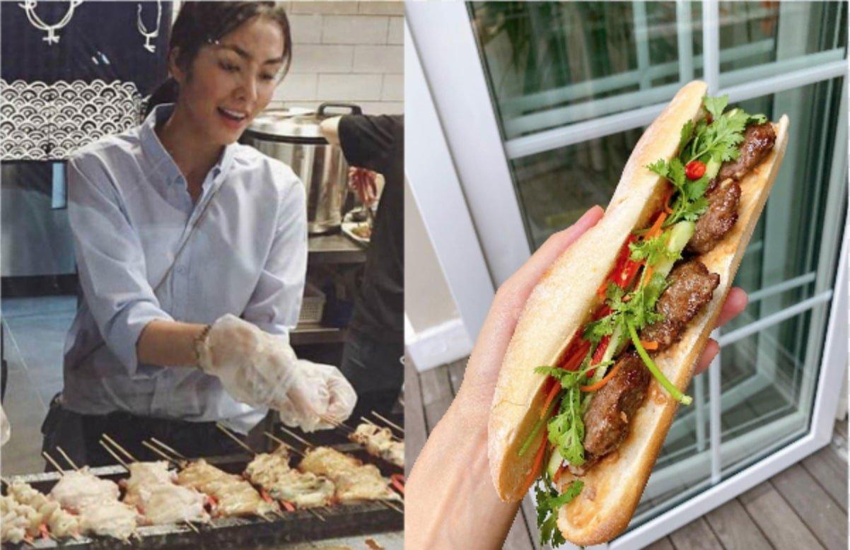 Hà Tăng, Lan Khuê ăn bánh mì, bánh đúc, Phanh Lee "thưởng" mỳ Ý sang chảnh