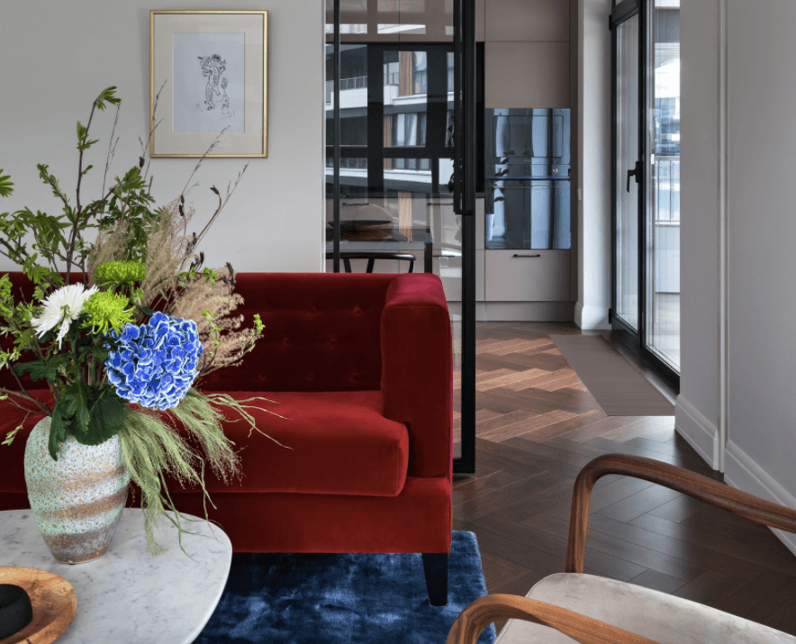 Căn hộ 65m² của nữ doanh nhân ưa thích điện ảnh và nghệ thuật đương đại