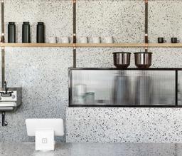 Gạch terrazzo: Vật liệu trang trí phòng bếp trẻ trung, bắt mắt, hợp túi tền